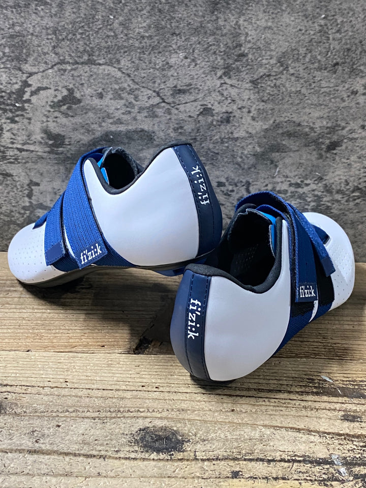 KI042 フィジーク fizik VENTO POWERSTRAP R1 モビスター MOVISTAR ビンディングシューズ 3穴 EU43 1/2