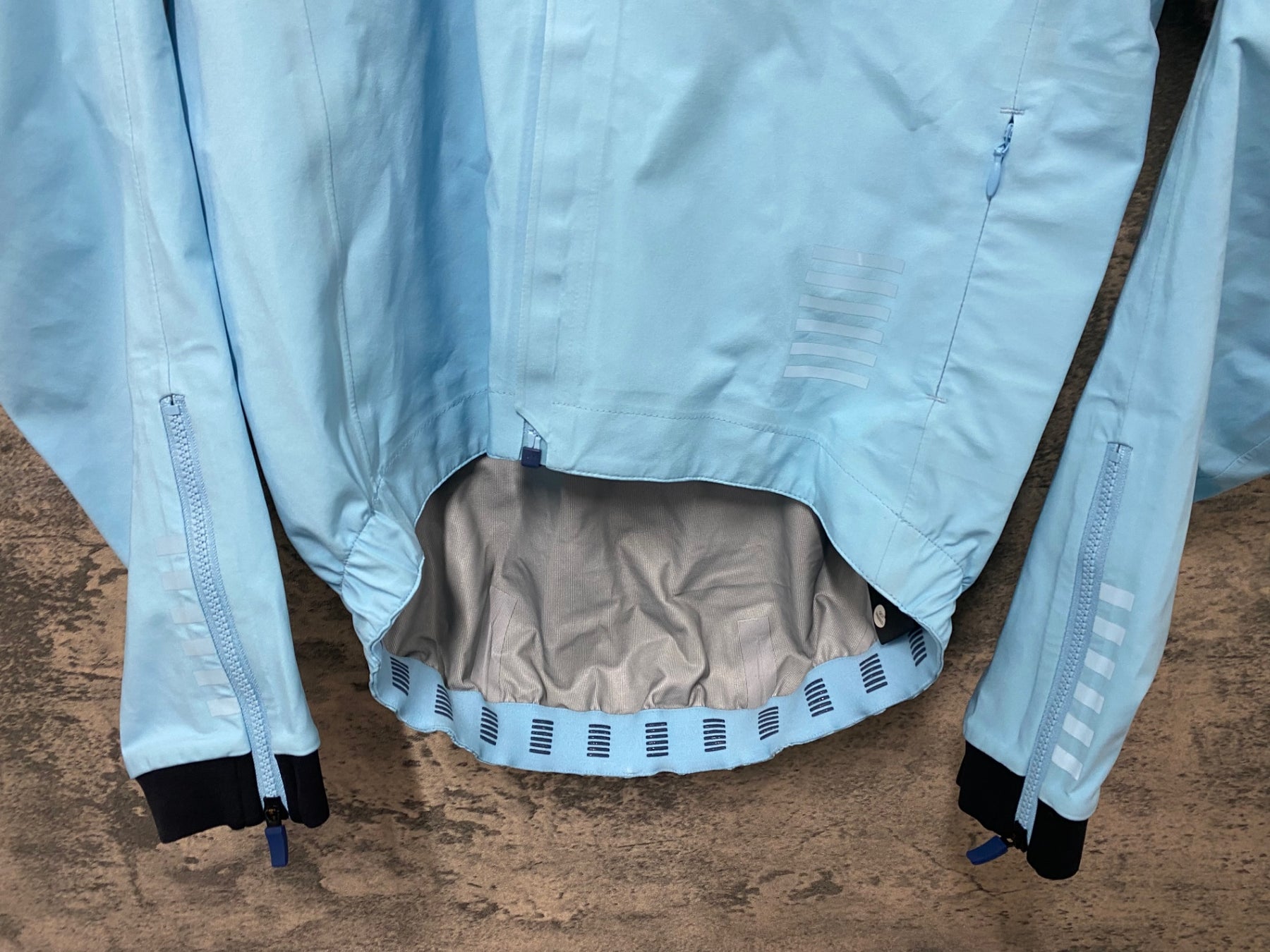 JF715 ラファ Rapha PRO TEAM RACE CAPE 長袖サイクルジャケット 水色