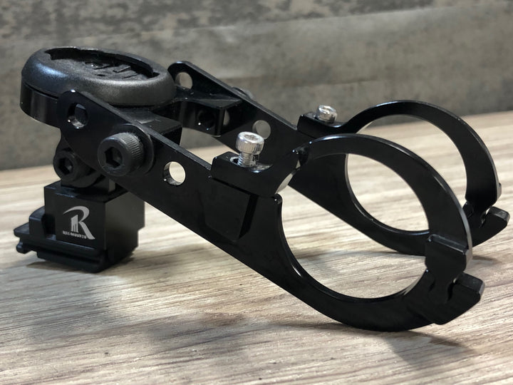JY451 レックマウント REC-MOUNTS 両持ちサイコンマウント Φ31.8 ガーミン、キャットアイ用