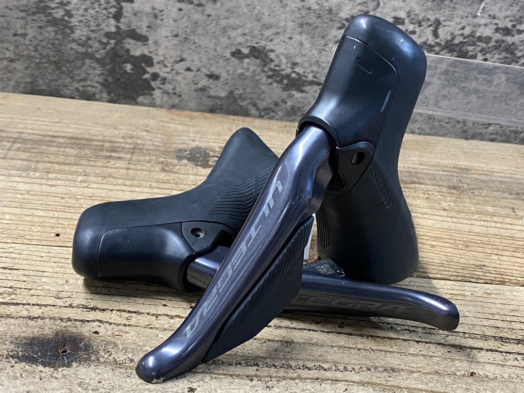 JS721 シマノ SHIMANO アルテグラ ULTEGRA ST-R8170 左右セット 2x12S  油圧 Di2