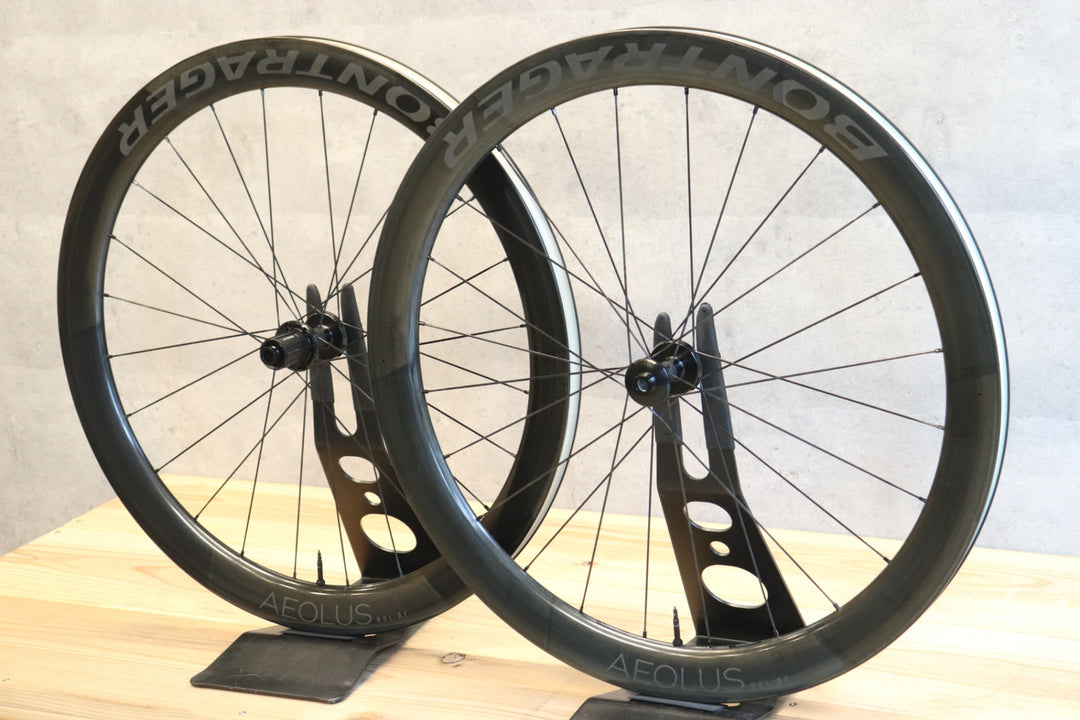 ボントレガー BONTRAGER アイオロス AEOLUS RSL51 カーボン チューブレスレディ ホイールセット シマノ11/12S 23C 【さいたま浦和店】