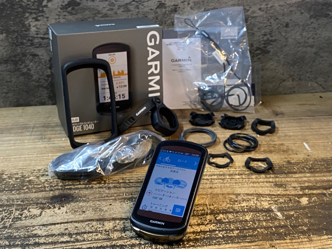 JD426 ガーミン GARMIN EDGE 1040 SOLAR サイクルコンピューター ※動作確認済み
