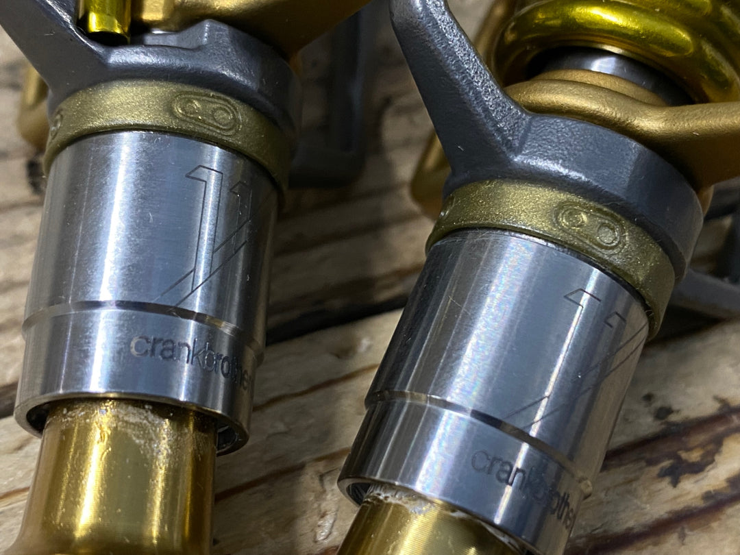KP111 クランクブラザーズ Crankbrothers エッグビータ Eggbeater 11 ビンディングペダル シルバー ゴールド