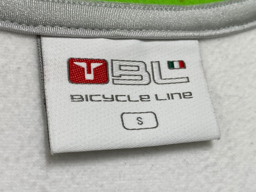 JN086 バイシクルライン BICYCLE LINE 裏起毛 サイクルジャケット 白 S