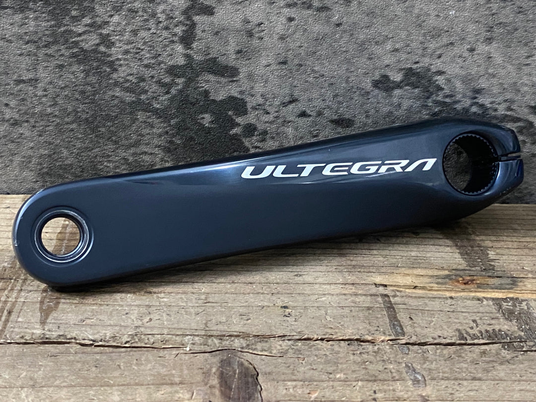 KP630 4iiii パワーメーター シマノ SHIMANO アルテグラ ULTEGRA FC-R8000 左クランクアーム 165mm 動作確認済 ※蓋削れ,ゴムパッキン切れ