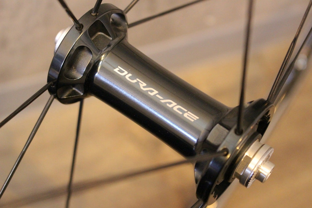 シマノ SHIMANO デュラエース DURA-ACE WH-R9100 C24 アルミ カーボン クリンチャー ホイールセット シマノ 11/12S 15C 【名古屋店】