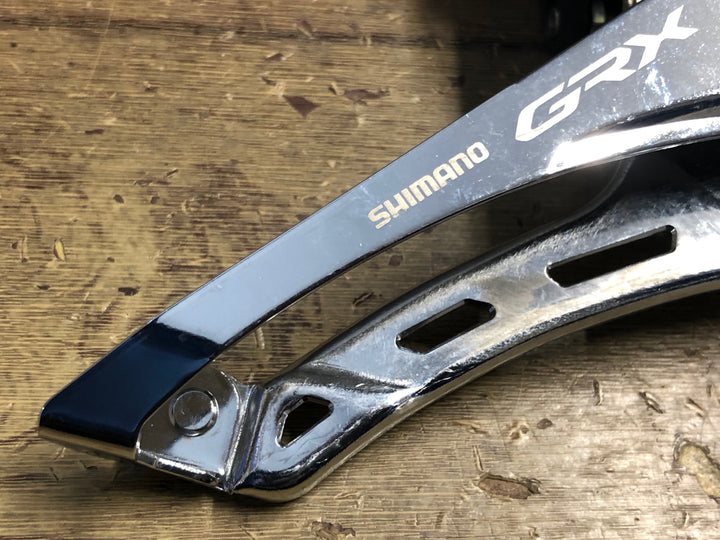 KP648 シマノ SHIMANO GRX FD-RX825 直付 フロントディレイラー 2s Di2 動作確認済
