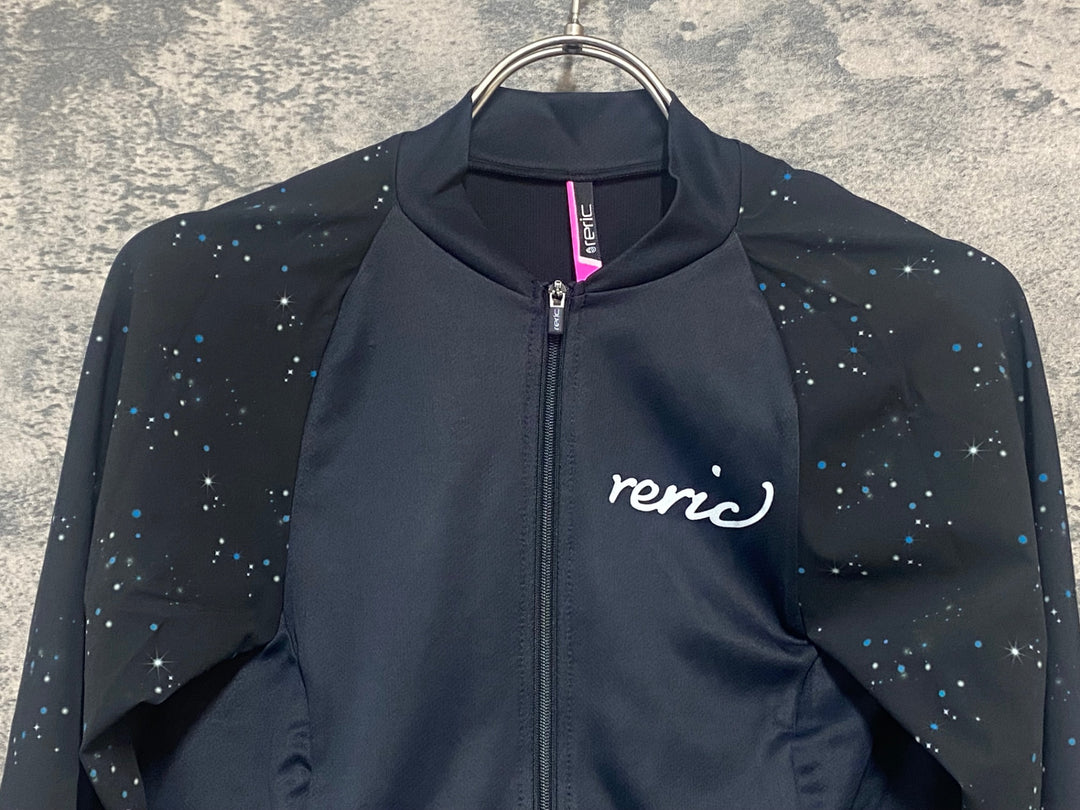 JV990 レリック reric Women's Elara Summer LS Jersey 長袖サイクルジャージ S 黒 レディース