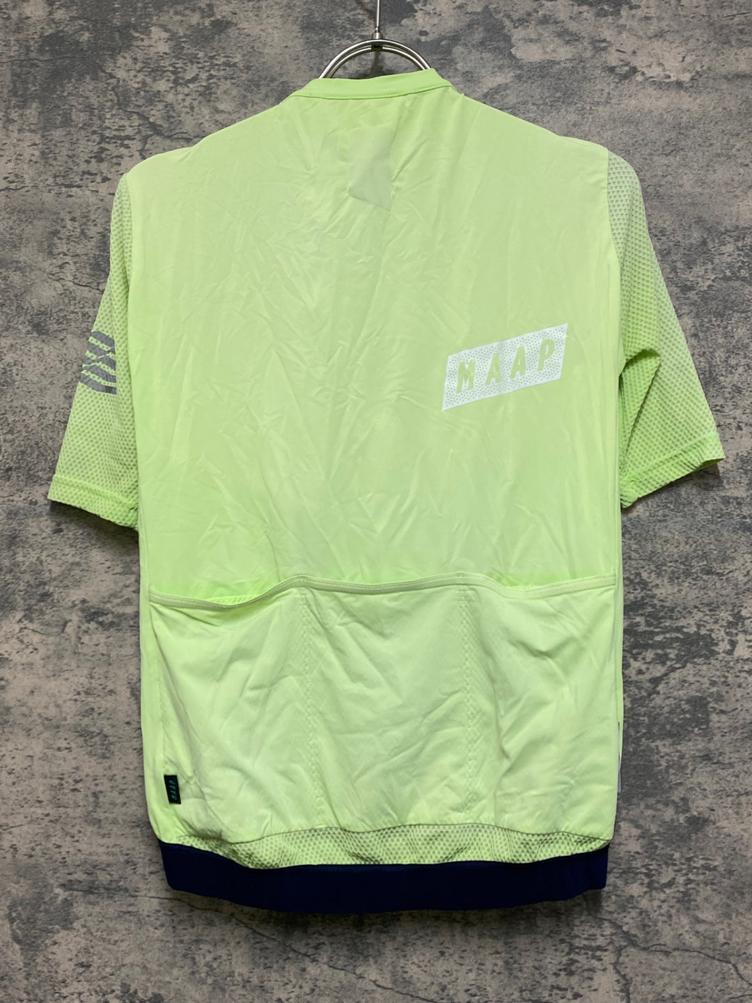 JO700 マープ MAAP PRO FIT JERSEY 半袖 サイクルジャージ 黄緑 M