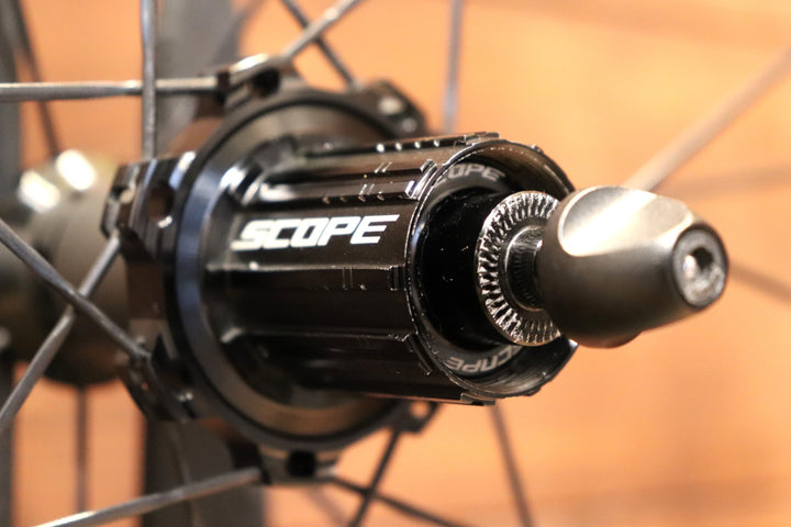 スコープ SCOPE R5C カーボン チューブレスレディ ホイールセット シマノフリー11S/12S 【東京南麻布店】