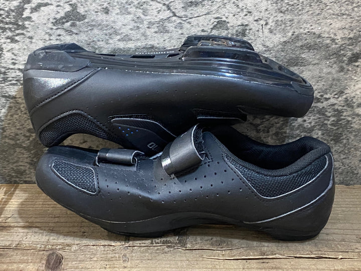 KG399 シマノ SHIMANO RP1 SH-RP100-S L ビンディングシューズ 黒 SPD 3穴 EU38 ※ペン字あり