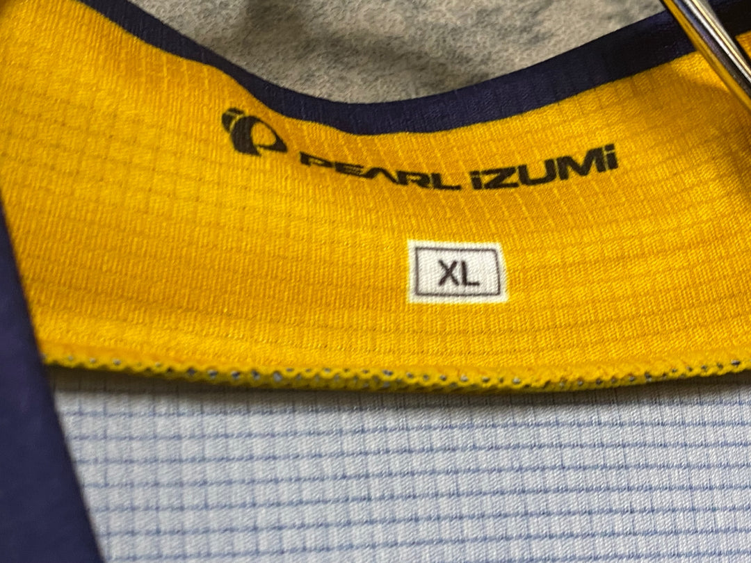 KE099 パールイズミ PEARL iZUMi 半袖 サイクルジャージ 紺 XL