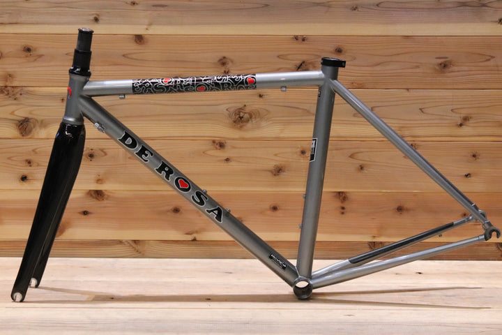 デローザ DE ROSA コルム コラム CORUM SLOPE RIM 2017モデル 44サイズ スチール ロードバイク フレームセット 【広島店】