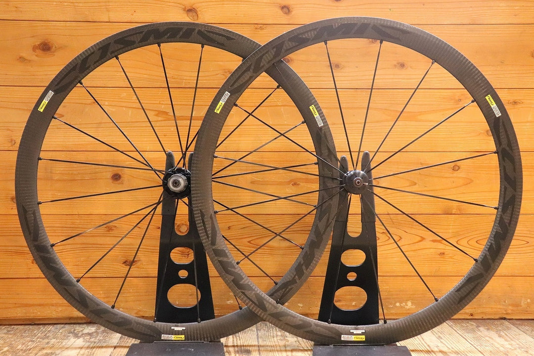 マヴィック MAVIC コスミックカーボン COSMIC CARBONE 40 ELITE アルミ カーボン クリンチャー ホイールセット シマノ 11S/12S 13C  【芦屋店】