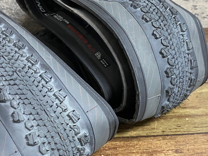 JY038 ヴィットリア Vittoria TERRENO DRY チューブレスレディタイヤ 700x38C 前後セット