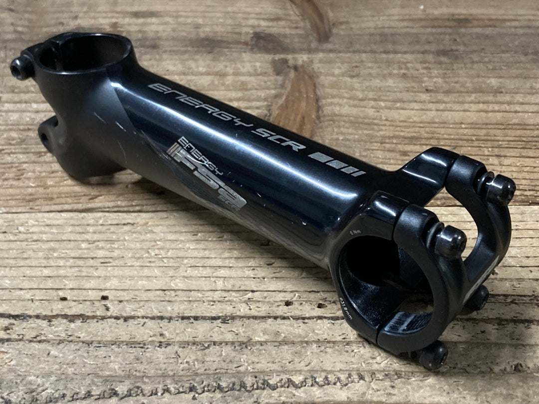 KA657 FSA ENERGY SCR アルミ ステム 黒 130mm Φ31.8 OS 6°