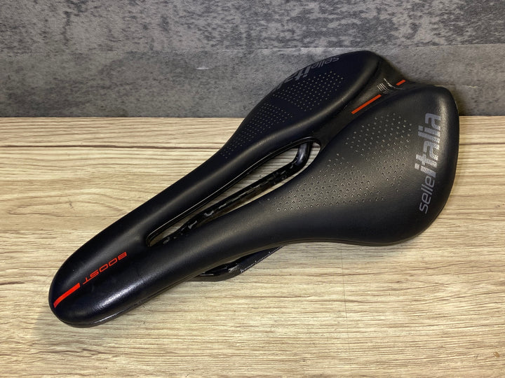 JR674 セライタリア SELLE ITALIA NOVUS BOOST EVO サドル 黒 カーボンレール 145mm