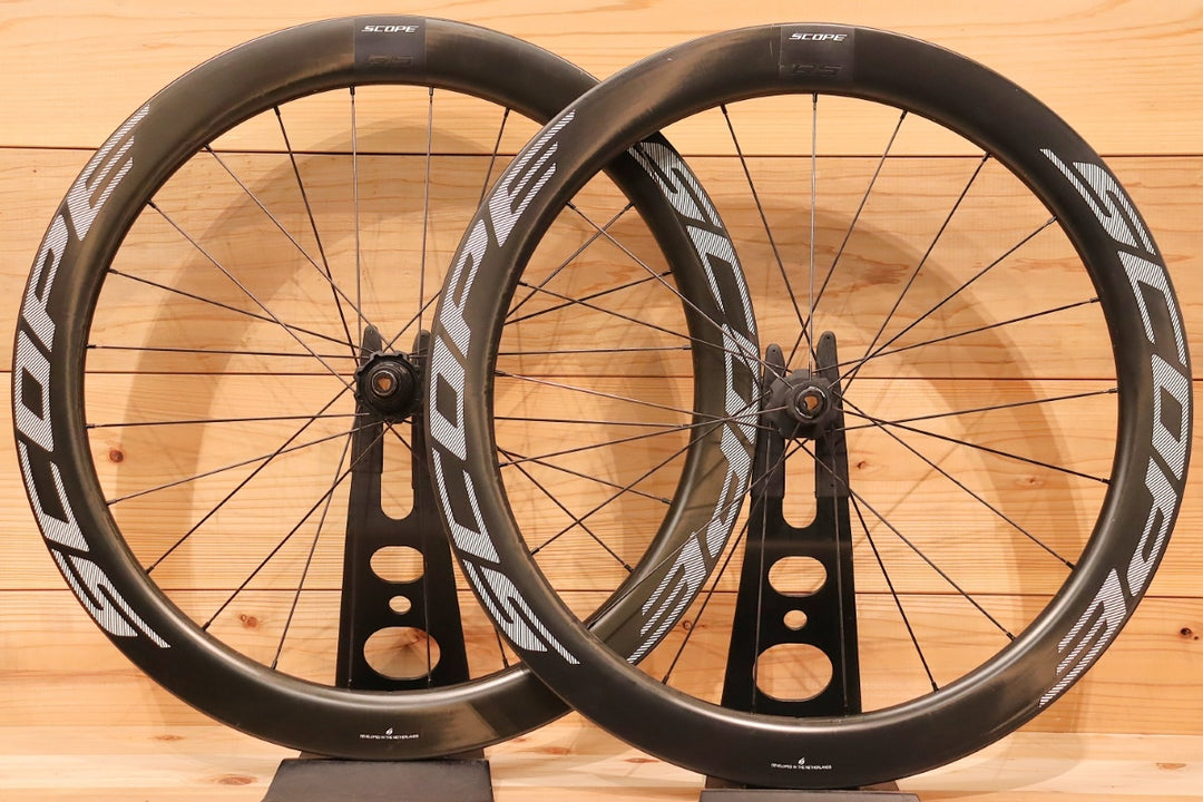 スコープ SCOPE R5 DISC カーボン チューブレス ホイールセット スラムXDR12S ワイドリム 21C 【千葉店】