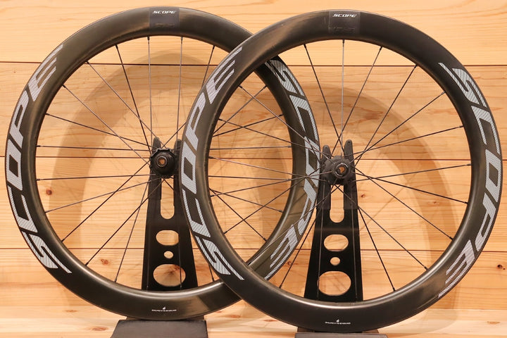 スコープ SCOPE R5 DISC カーボン チューブレス ホイールセット スラムXDR12S ワイドリム 21C 【千葉店】