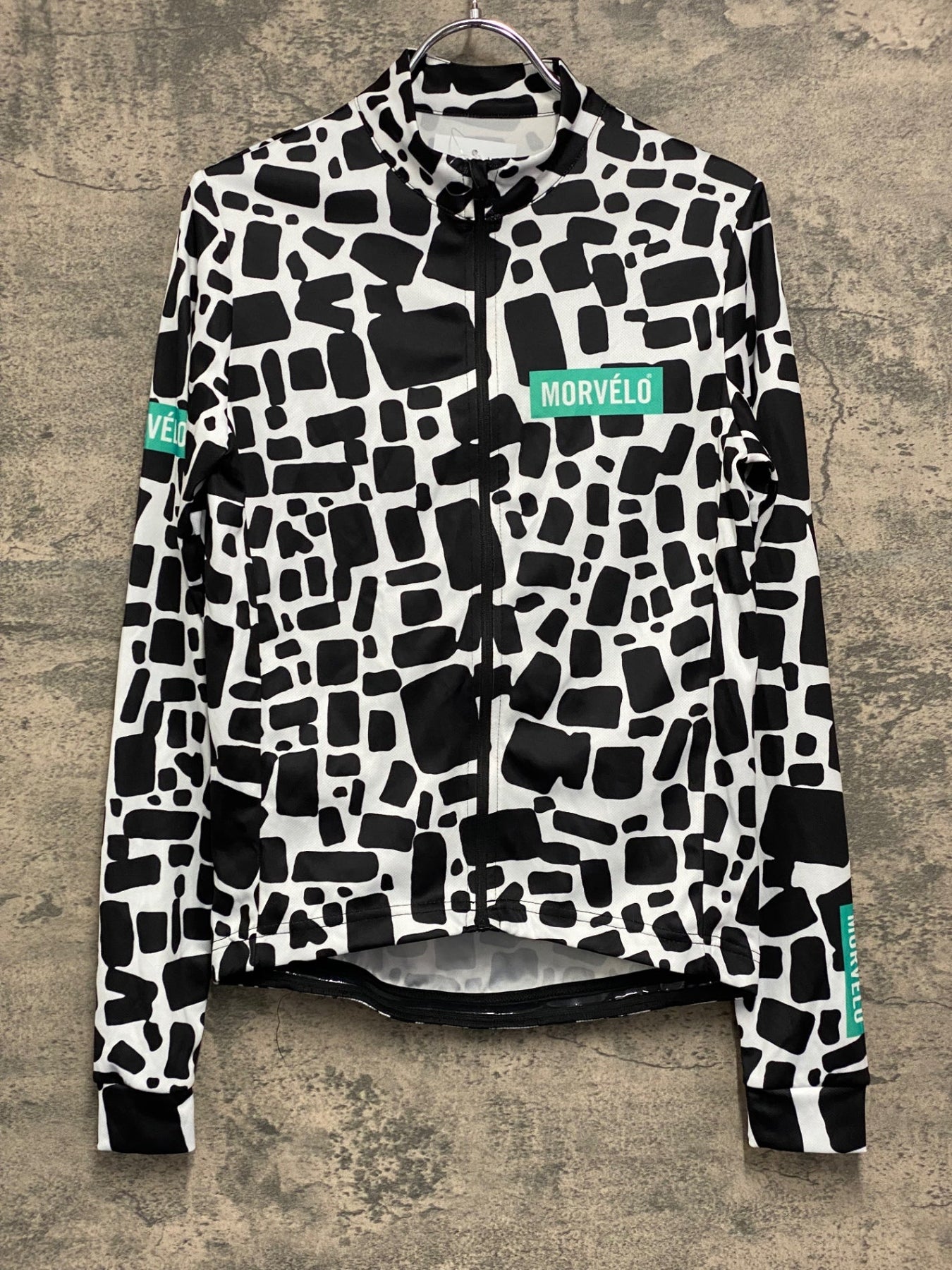 JA642 モーヴェロ MORVELO 長袖 サイクルジャージ 白 黒 S – BICI