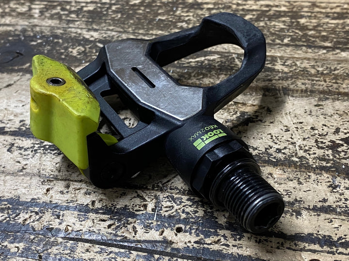 KA728 ルック LOOK ケオ 2 マックス KEO 2 MAX ビンディングペダル スチールシャフト 黒黄色
