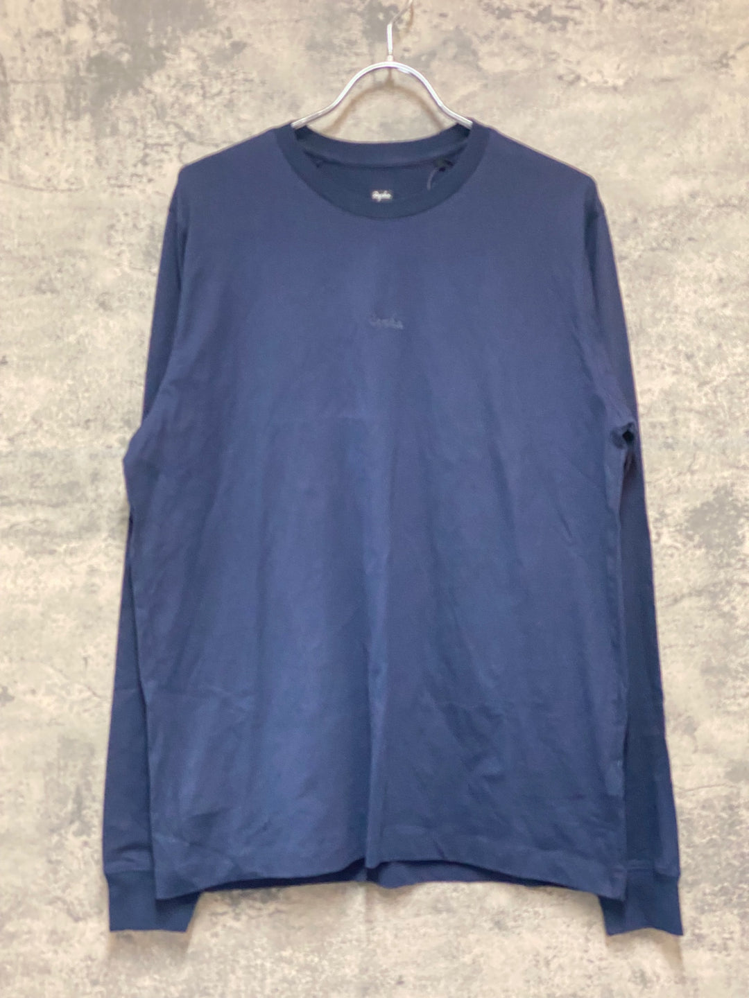 KA618 ラファ Rapha MEN'S LONG SLEEVE COTTON T-SHIRT 長袖 Tシャツ 濃紺 M