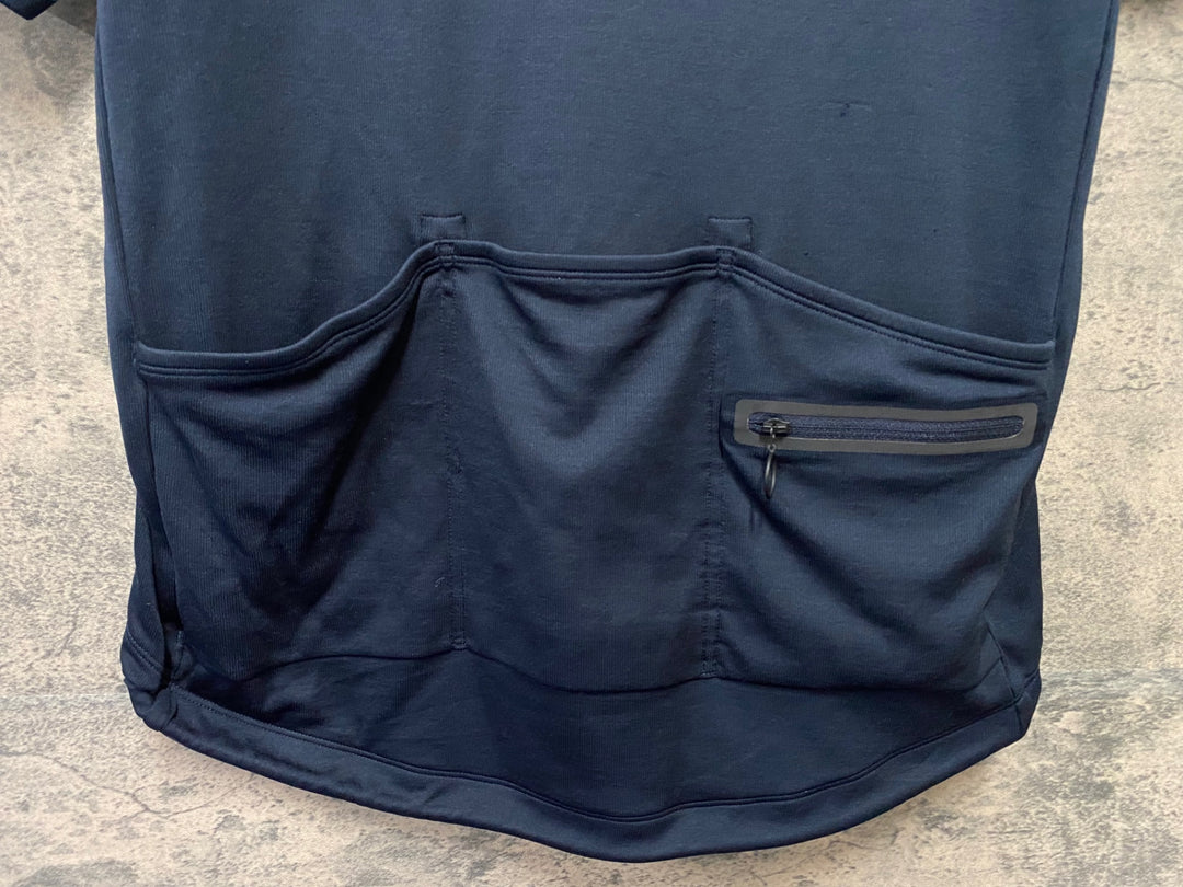 JH253 ラファ Rapha CLASSIC JERSEY 半袖 サイクルジャージ 黒 XL