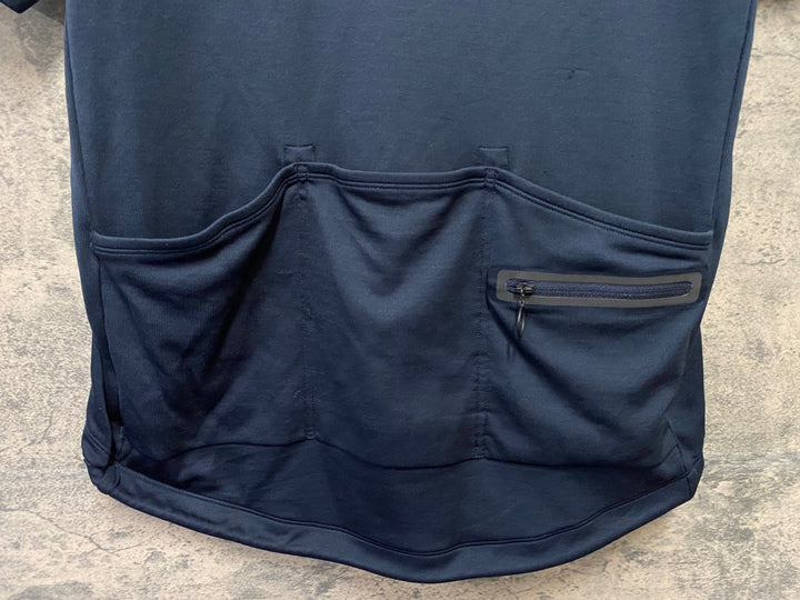 JH253 ラファ Rapha CLASSIC JERSEY 半袖 サイクルジャージ 黒 XL