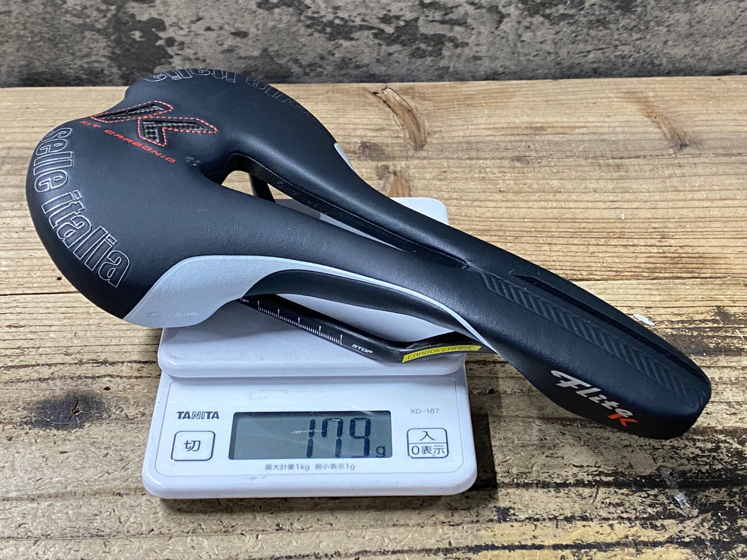 KD800 セライタリア Selle Italia フライトK FLITE Kit Carbonio FLOW サドル カーボンレール 黒 L2