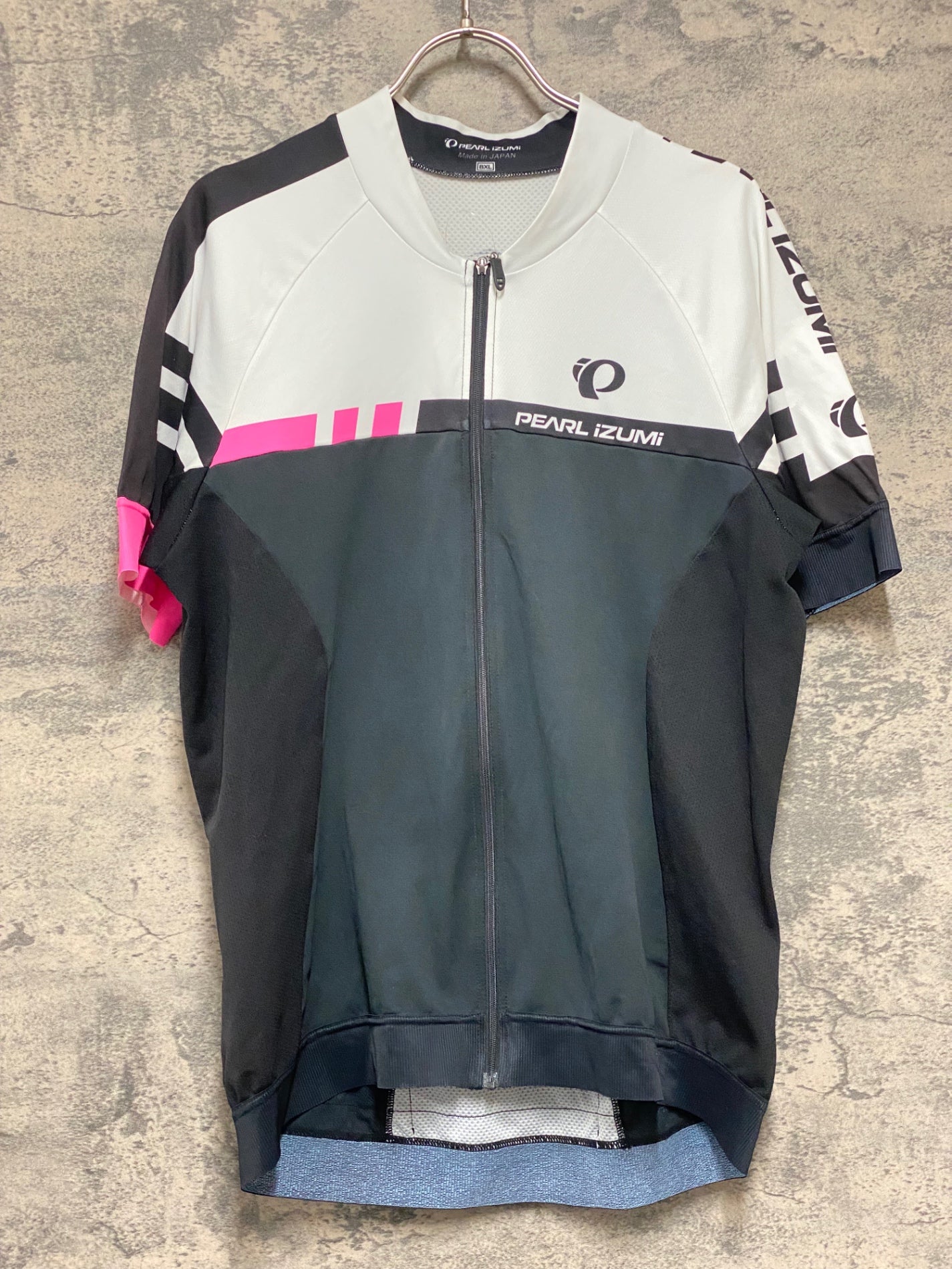 KC652 パールイズミ PEARL iZUMi 半袖 サイクルジャージ 白 黒 ピンク