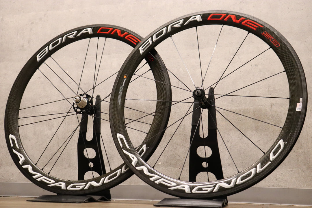 カンパニョーロ CAMPAGNOLO BORA ONE 50 カーボン クリンチャー シマノ 12/11S ホイールセット 【さいたま浦和店】