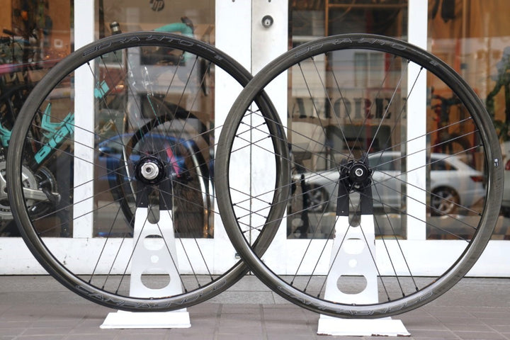 カンパニョーロ Campagnolo ボーラ BORA WTO 33 DB カーボン チューブレス ディスク ホイールセット シマノ11S/12S 19C 【横浜店】