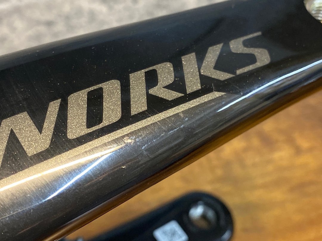 KO772 スペシャライズド SPECIALIZED S-WORKS POWER カーボンクランク 170mm 52/36T パワーメーター 両足計測 ※接続不良のためジャンク