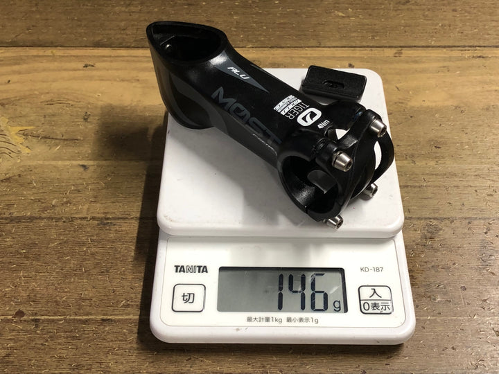 KL424 モスト MOST F-SERIES TIGER alu aero アルミ ステム OS 90mm Φ31.8 -8°