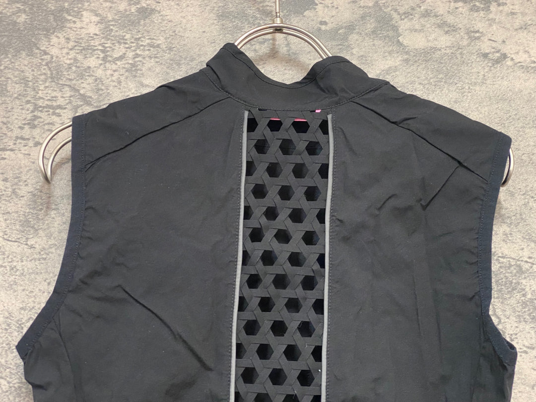 JY113 ラファ Rapha サイクルベスト ジレ 黒 レディース S