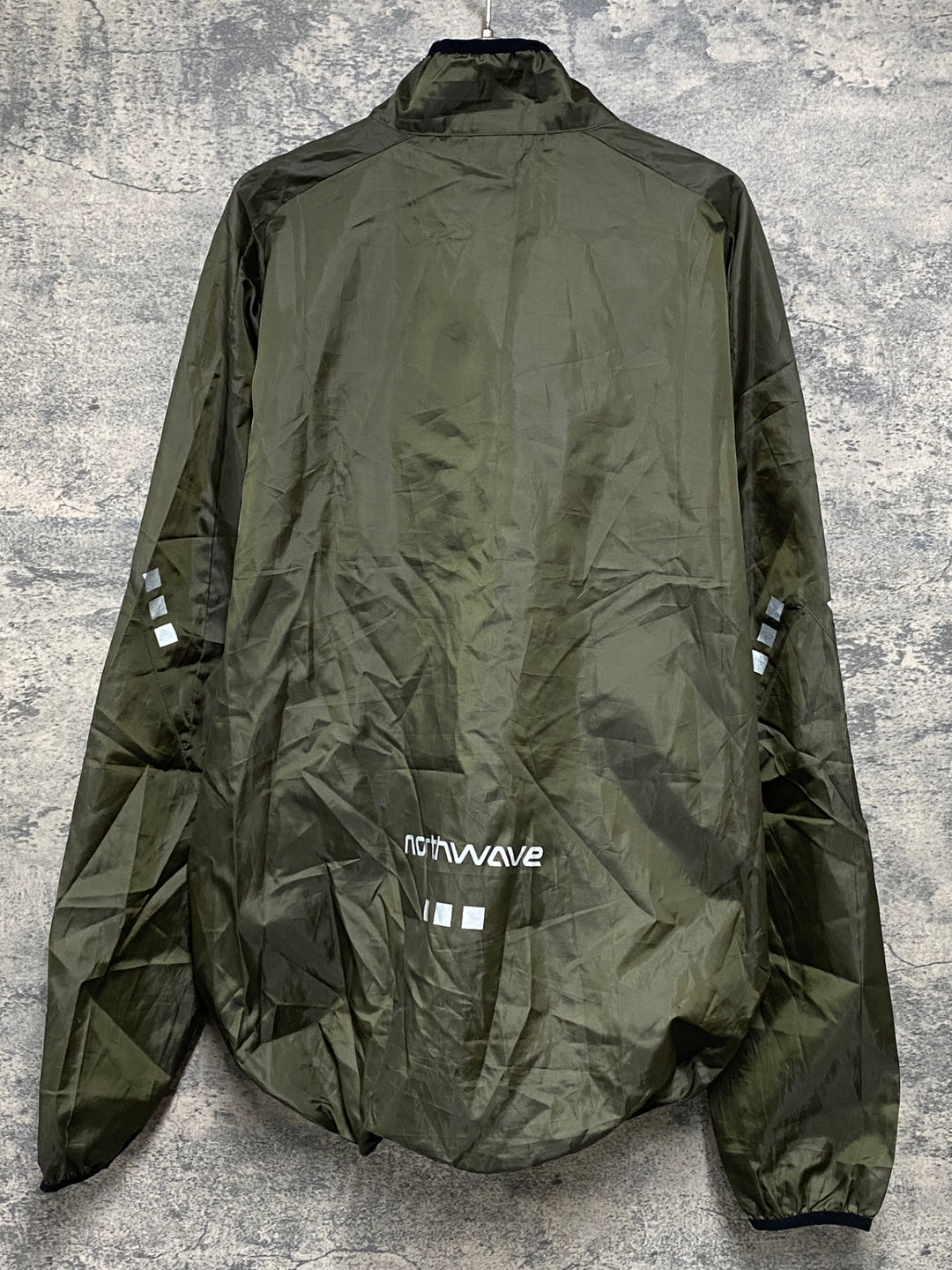 JO644 ノースウェーブ NORTHWAVE VORTEX 2 JACKET 長袖 ウィンドブレーカー カーキ L