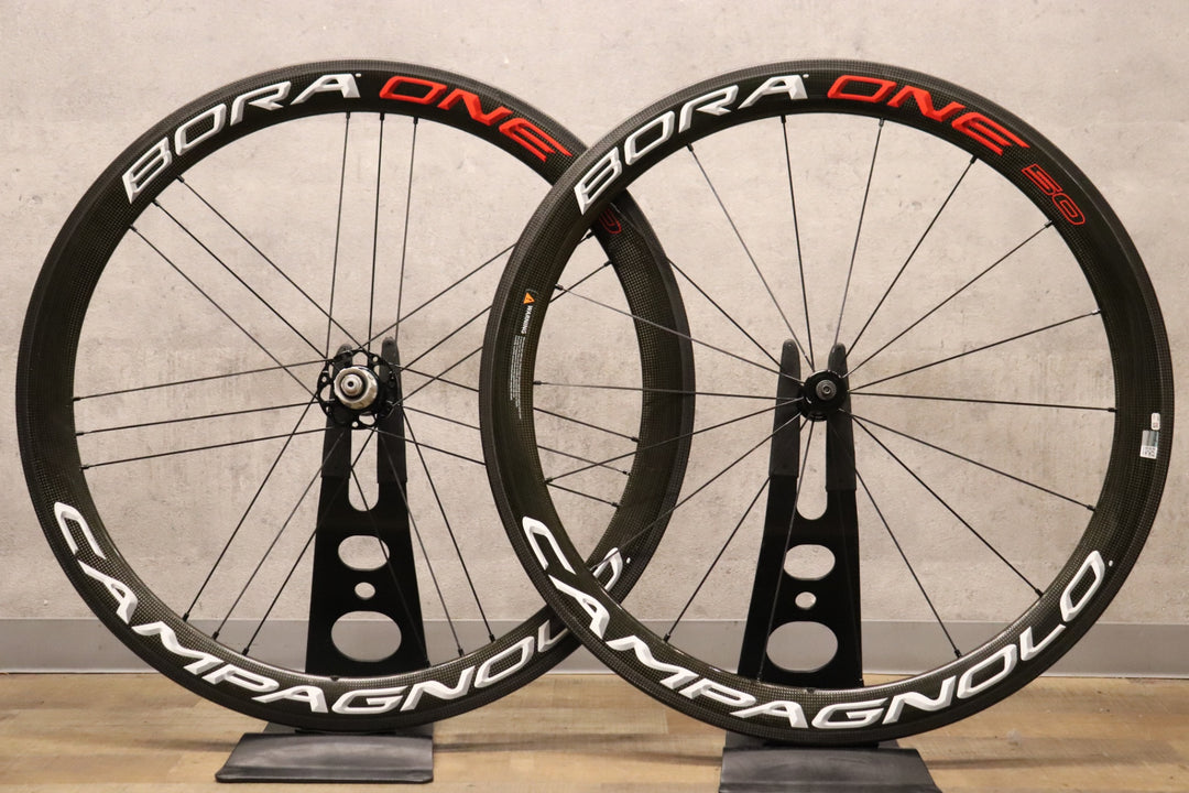 カンパニョーロ CAMPAGNOLO BORA ONE 50 カーボン クリンチャー シマノ 12/11S ホイールセット 【さいたま浦和店】