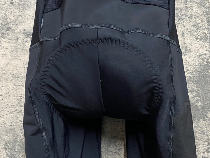 KA896 プロトンドパリ PELOTON DE PARIS ビブタイツ 黒 M サイドポケット 裏起毛