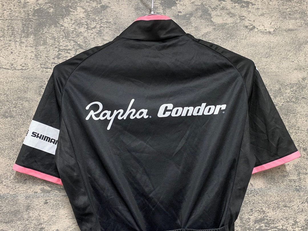 KD527 ラファ Rapha Condor 半袖 サイクルジャージ 黒 XS