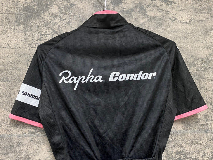 KD527 ラファ Rapha Condor 半袖 サイクルジャージ 黒 XS