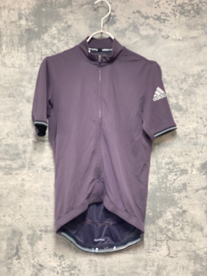 KC170 アディダス adidas 半袖 サイクルジャージ 茶 M climachill