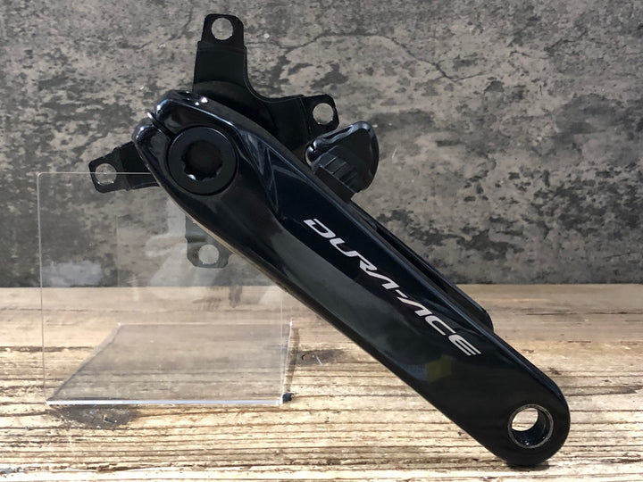 IS934 シマノ SHIMANO デュラエース DURA-ACE FC-R9100 クランクアーム 165mm 4IIII両足計測パワーメーター付属 ※右ベース部分割れのためジャンク