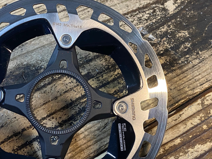 JV034 シマノ SHIMANO RT-MT900 ディスクブレーキローターセット Φ160/140 センターロック 1.7mm/1.7mm