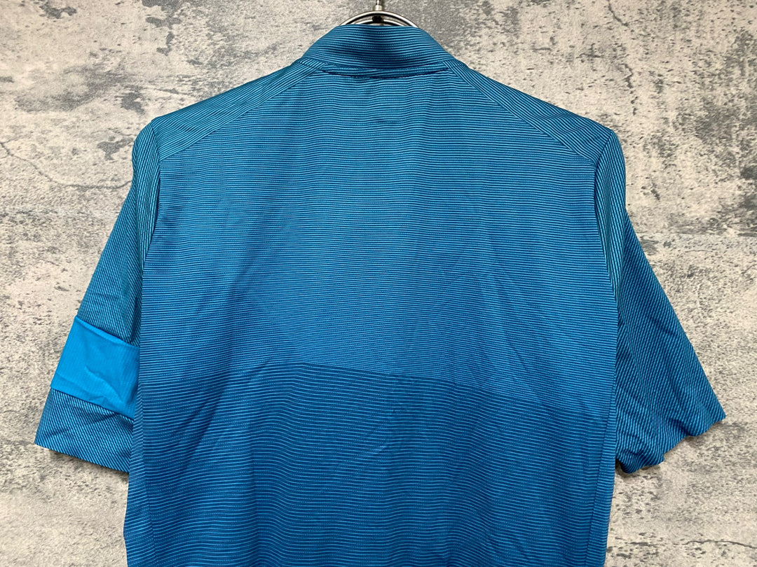 JV243 ラファ Rapha SHORT SLEEVE TRICOLOUR JERSEY 半袖 サイクルジャージ グリーン S