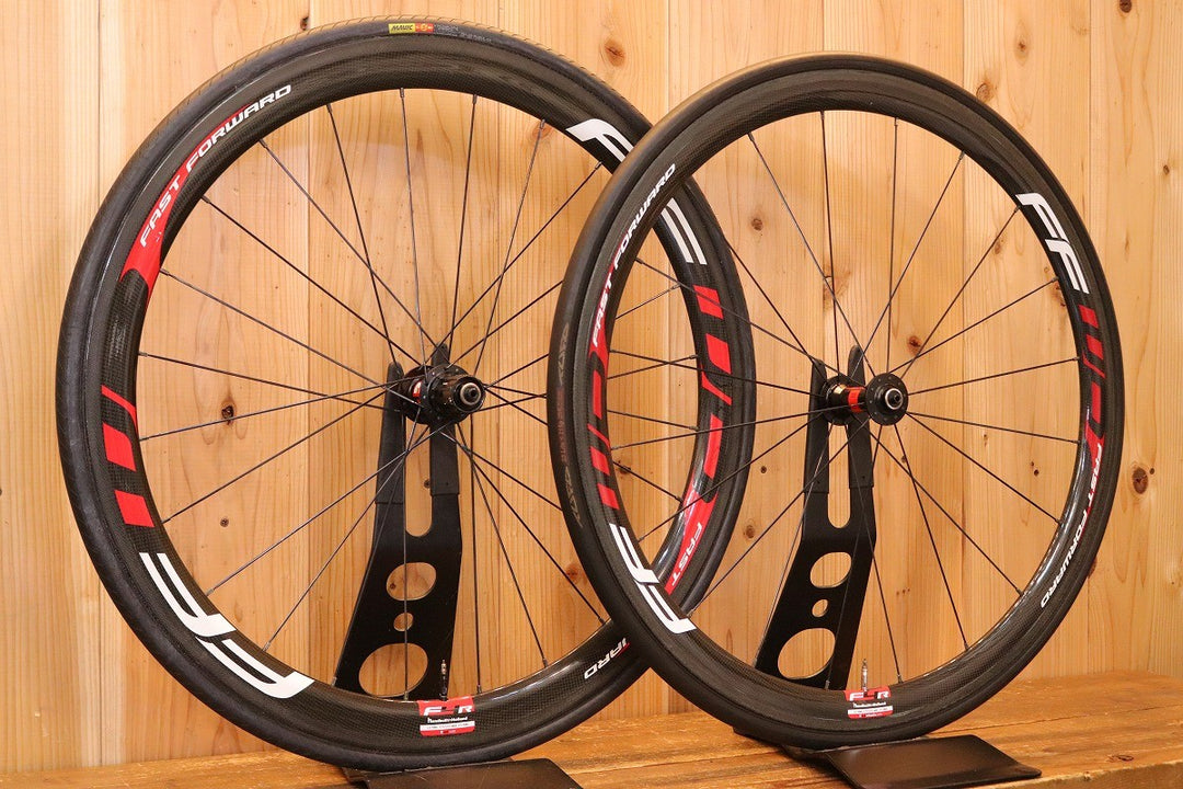 ファストフォワード FASTFORWARD FFWD F4R カーボン チューブラー ホイールセット シマノ11S/12S DT SWISS –  BICI AMORE ONLINE STORE