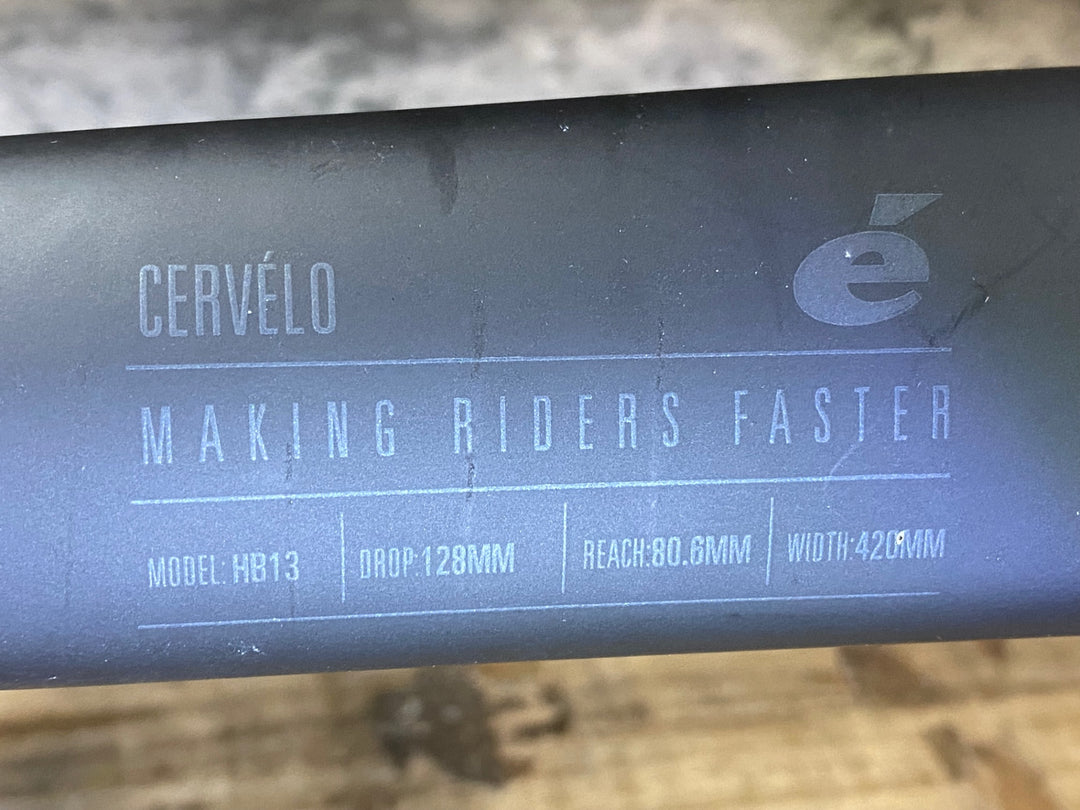 JP301 サーベロ cervelo HB13 カーボン ドロップハンドル ブラケットC-C420mm