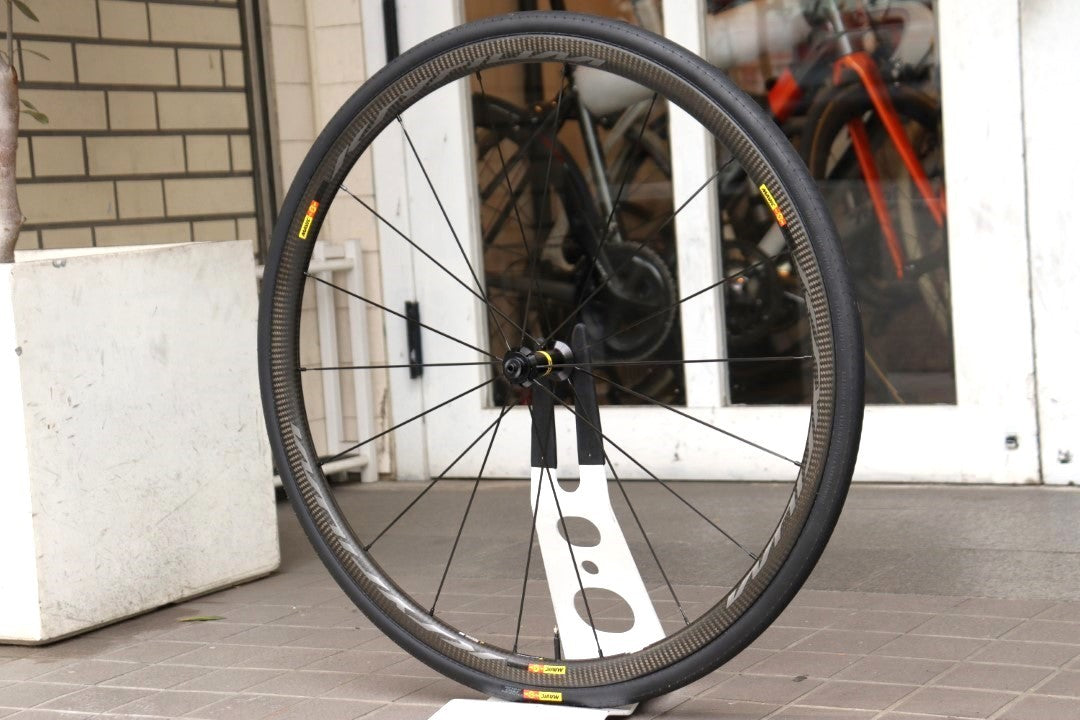 マヴィック MAVIC キシリウム プロ カーボン KSYRIUM PRO CARBON SL カーボン クリンチャー フロントホイール 【横浜店】