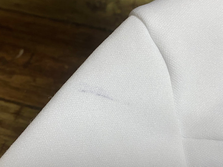 KD227 カステリ CASTELLI 長袖 ハーフジップ サイクルジャージ 白 S 裏起毛