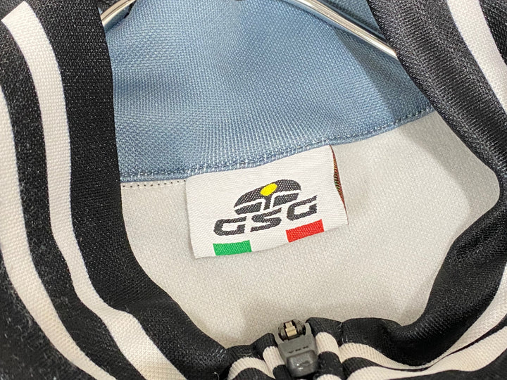 KH936 ジェッセージ GSG 長袖 サイクルジャケット 黒 S 裏起毛 猫柄