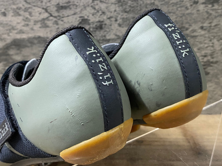 JY566 フィジーク fizik TERRA POWERSTRAP X4 SHOES ビンディングシューズ カーキ EU38